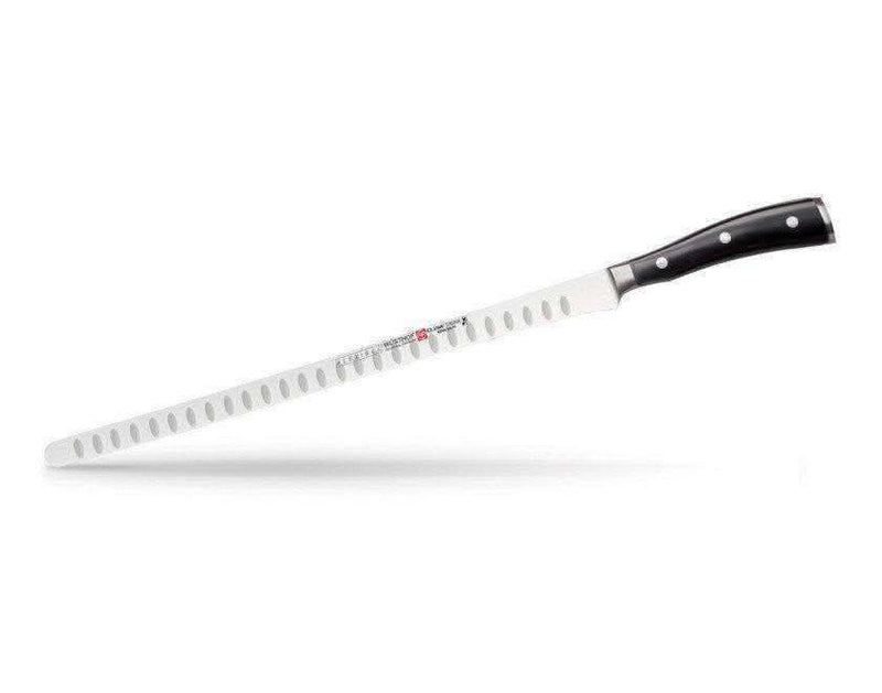 Wusthof Wusthof Classic Ikon Black Salmon Slicer 12" (32cm) Hollow Edge   