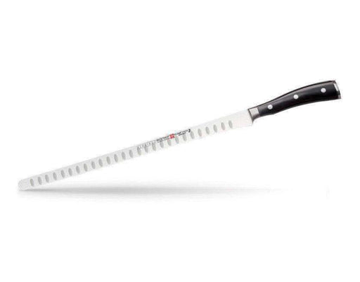 Wusthof Wusthof Classic Ikon Black Salmon Slicer 12" (32cm) Hollow Edge   