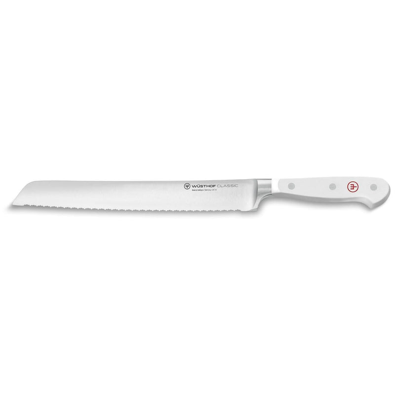 Wusthof Wusthof Classic White 9" (23cm) Double Serrated Bread Knife
