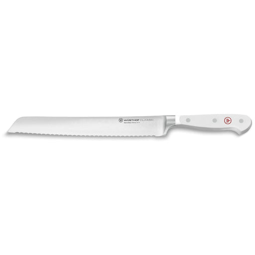 Wusthof Wusthof Classic White 9" (23cm) Double Serrated Bread Knife