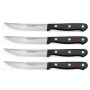 Wusthof Wusthof Gourmet Black Steak Knife Set 4 Piece