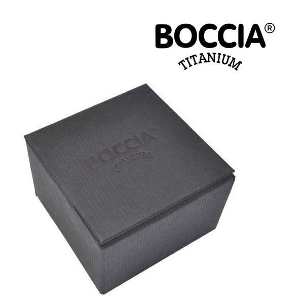 Boccia titan smyckeskrin för damörhängen, mörkgrå