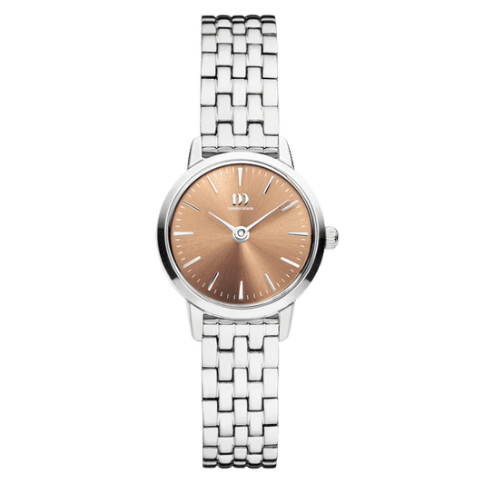 Danish Design Akilia IV94Q1268 Damenuhr Silber • Mineralglas • Zeitloses Kettenarmband