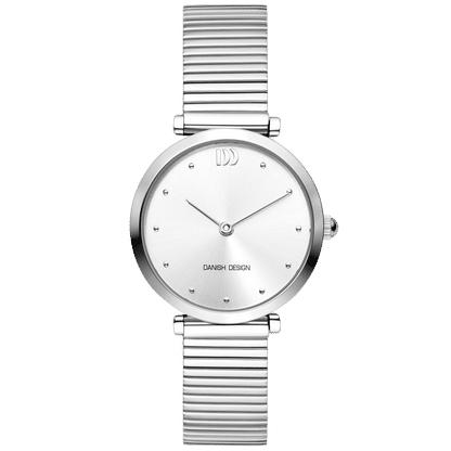 Danish Design Pure IV82Q1301 Ava Damen Armbanduhr Silber • Mineralglas • Minimalistisches Design