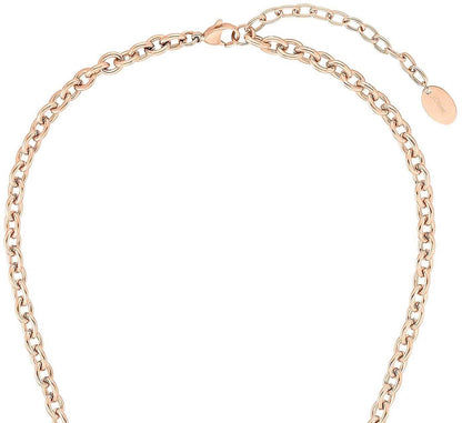 Halsband med pansarkedja och små länkar, utan stort hänge