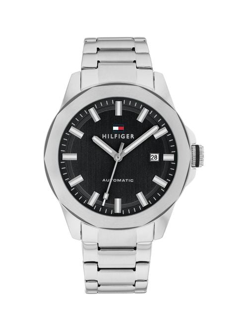 Tommy Hilfiger 1710692 Herren Armbanduhr Silber • Automatikwerk • Sichtboden, Bild 14