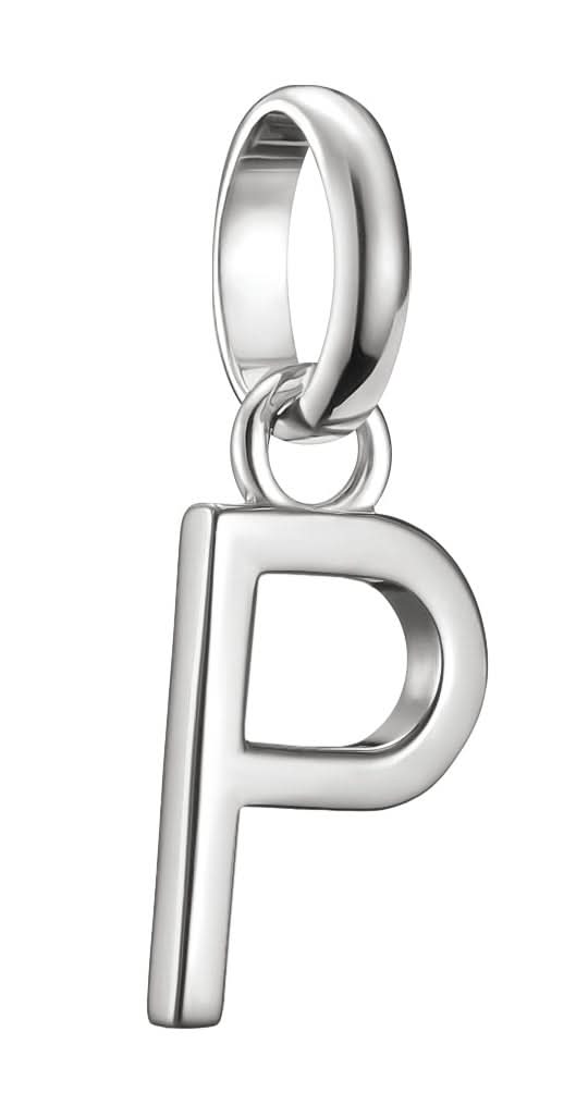 Thomas Sabo berlock i silver: Bokstav P med stor ögla