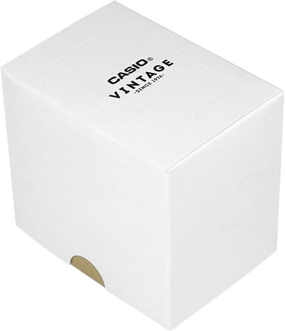 CASIO Vintage-förpackningsbox med guldfärgad öppningsöppning