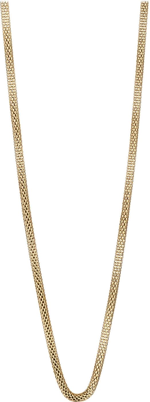 Halsband i rostfritt stål med guldfärgad länkkedja, Bering Jewelry 423-20-500