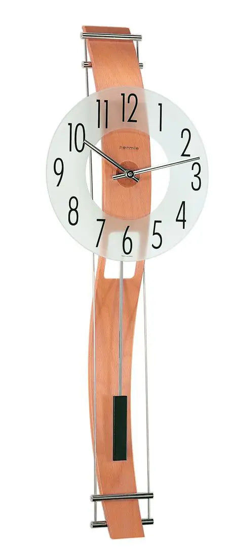 Hermle Kennington 70644-382200 Wanduhr Anthrazit • Klassisches Design • Quarzwerk