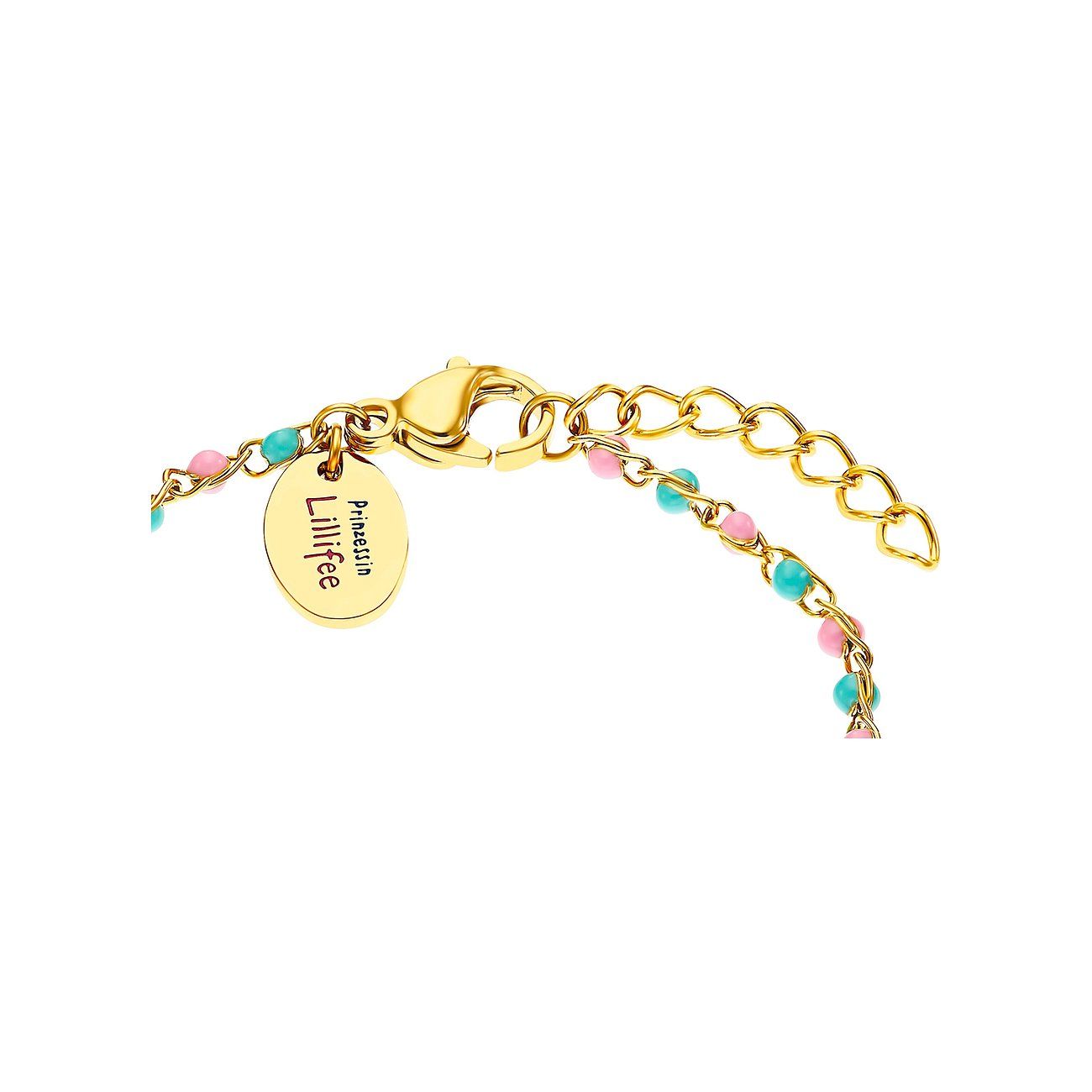 Prinzessin Lillifee 2033365 Armband Guld • IP-Guldbeläggning • Karabinkerlås
