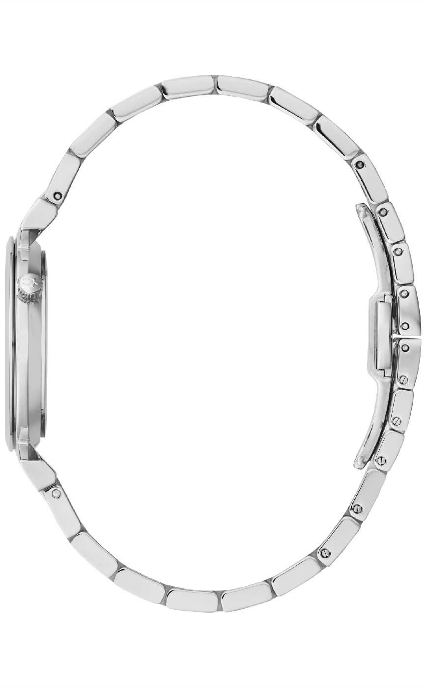 Damklocka med metallarmband, sidovy