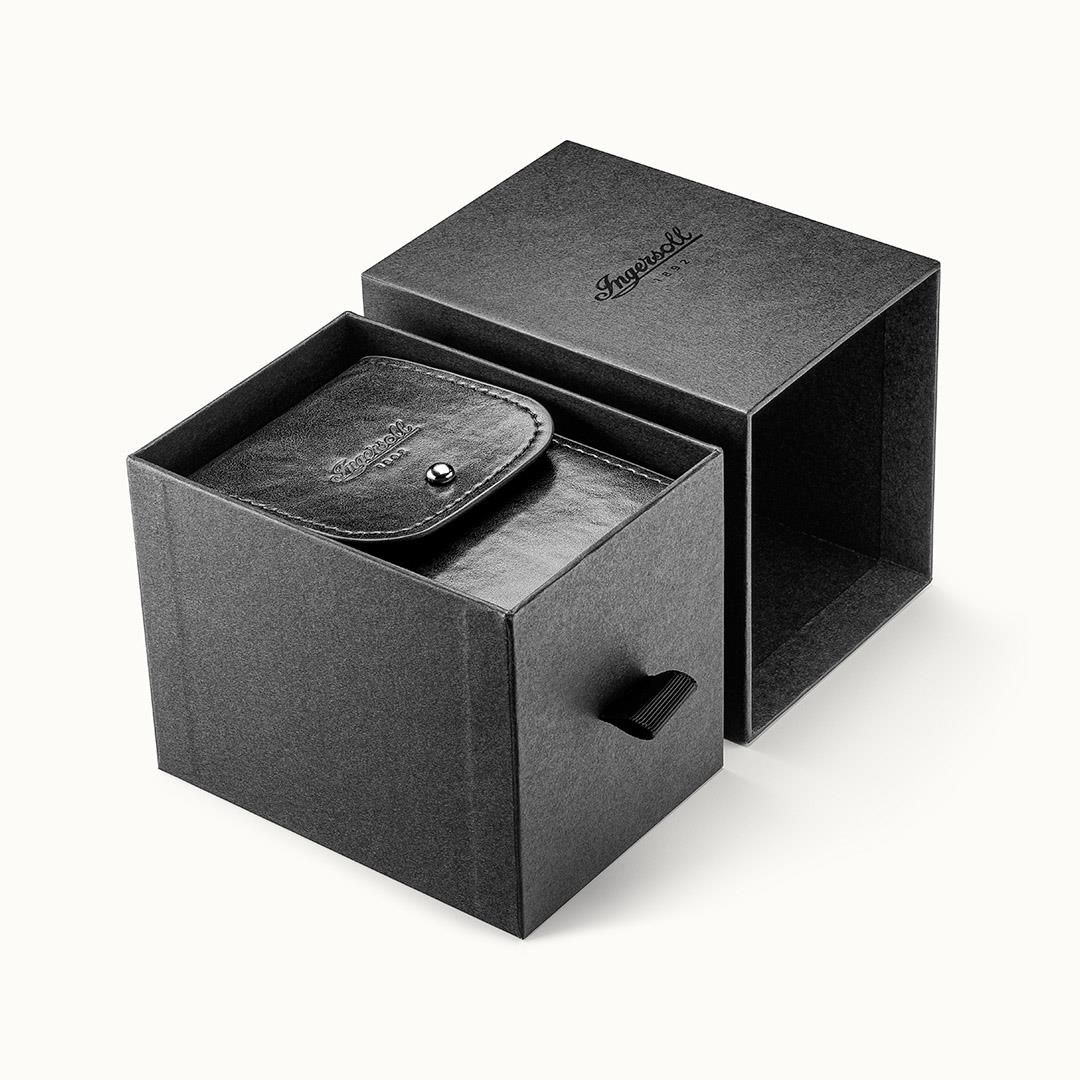 Ingersoll The Broadway I15101 Herrenuhr Weiß • Keramik Automatikuhr • Dual Time, Bild 8