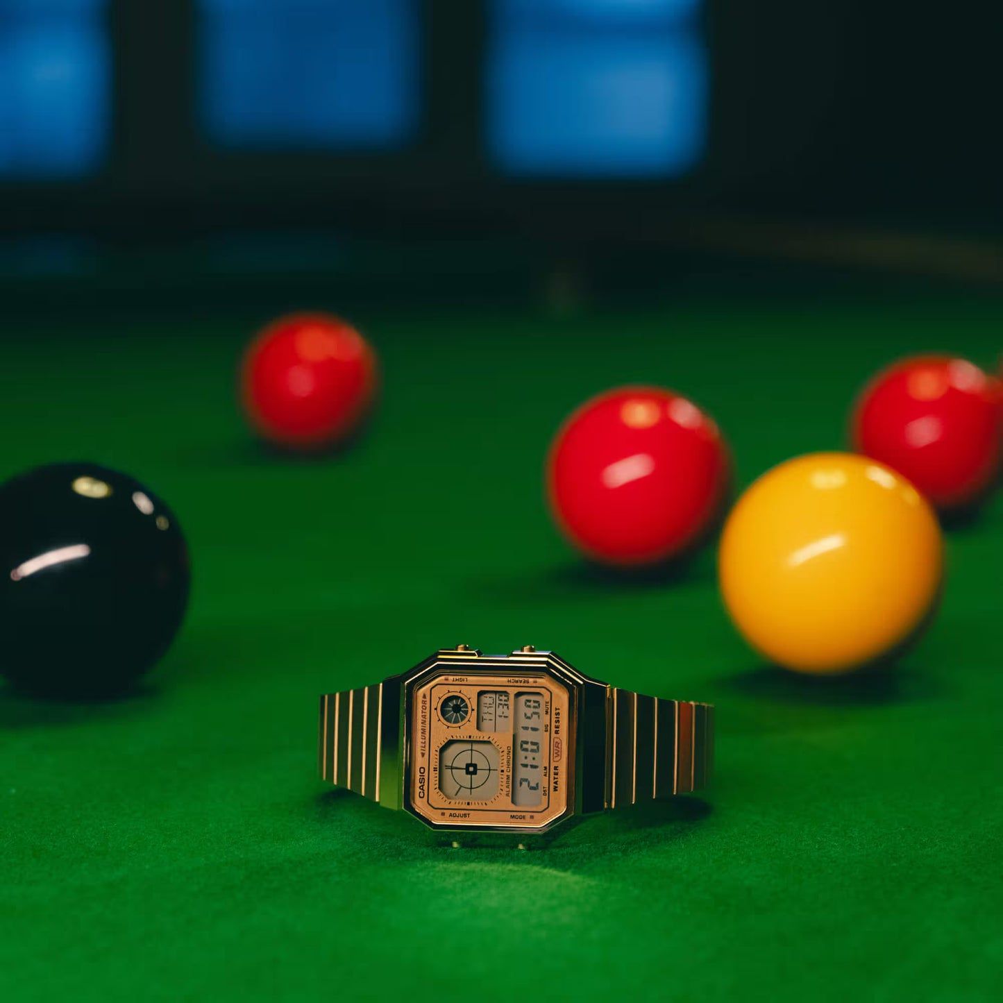 Casio Vintage A100WEG-9AEF klocka • Ikonisk retrodesign • Praktiska vardagsfunktioner