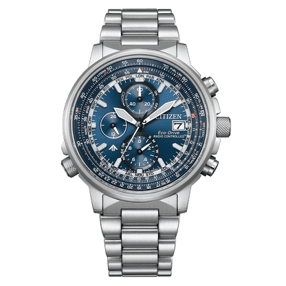 Citizen Promaster Sky AT8300-58E Herrenuhr Schwarz • Saphirglas • Funk-Eco-Drive, Bild 8