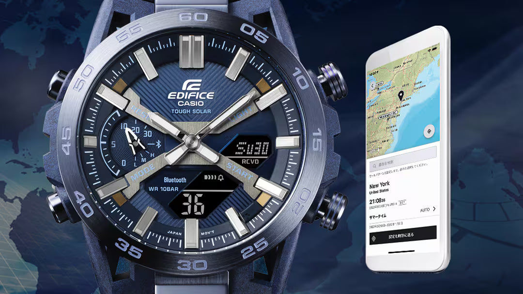 Casio Edifice ECB-2000CB-2AEF Herrenuhr • Bluetooth • Tough Solar