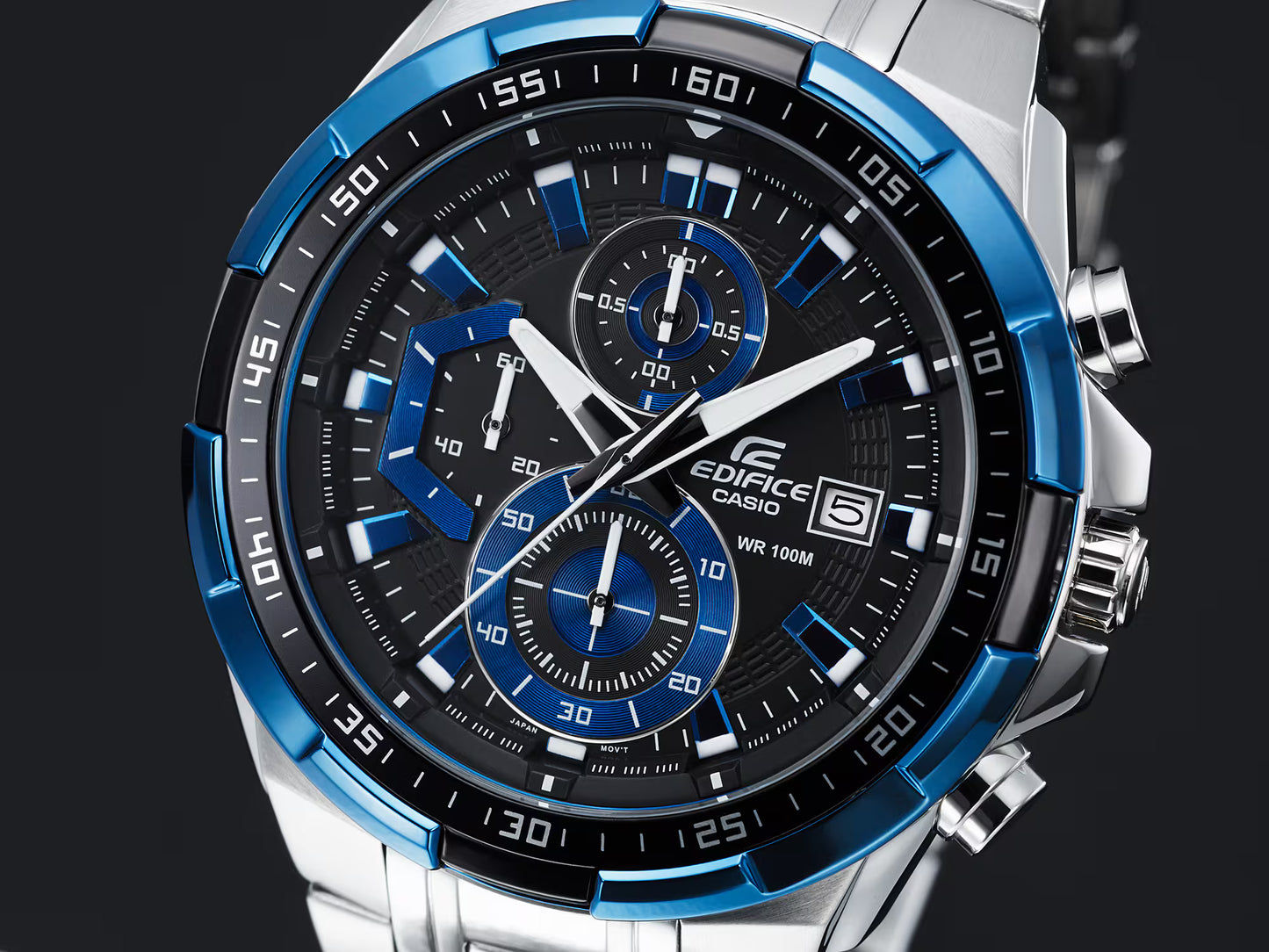 Casio Edifice EFR-539D-1A2VUEF Herrklocka • Kronograf • 10 Bar