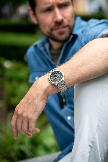 Casio Edifice EQB-1100D-1AER herrklocka • Smarta funktioner • Tough Solar