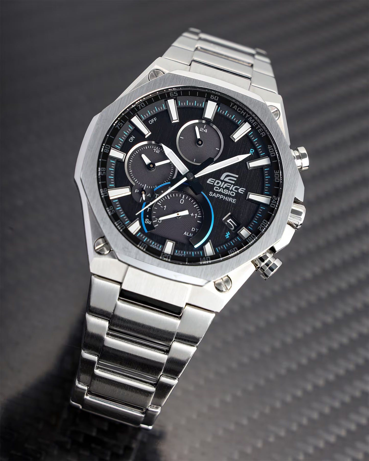 Casio Edifice EQB-1100D-1AER herrklocka • Smarta funktioner • Tough Solar
