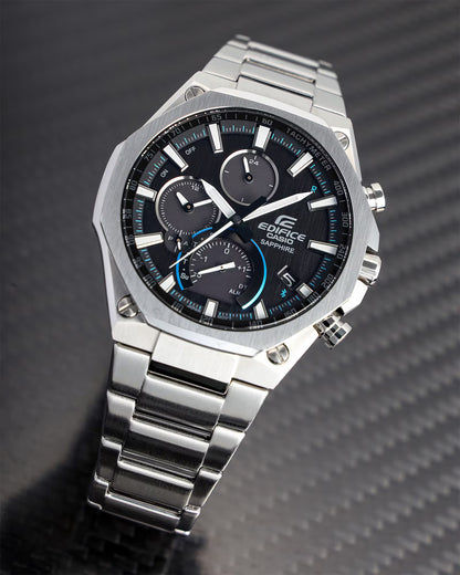 Casio Edifice EQB-1100D-1AER herrklocka • Smarta funktioner • Tough Solar