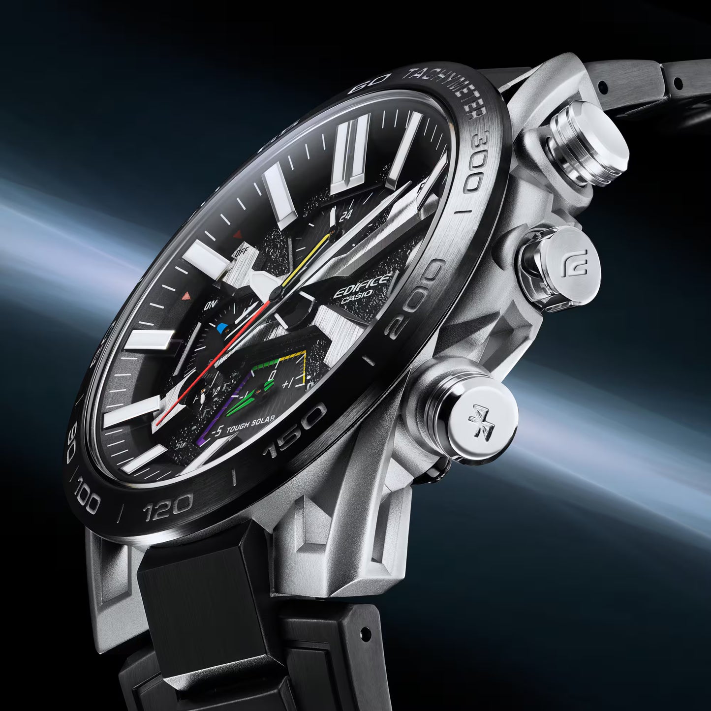 Casio Edifice EQB-2000DC-1AER herrklocka • Smarta funktioner • Tough Solar