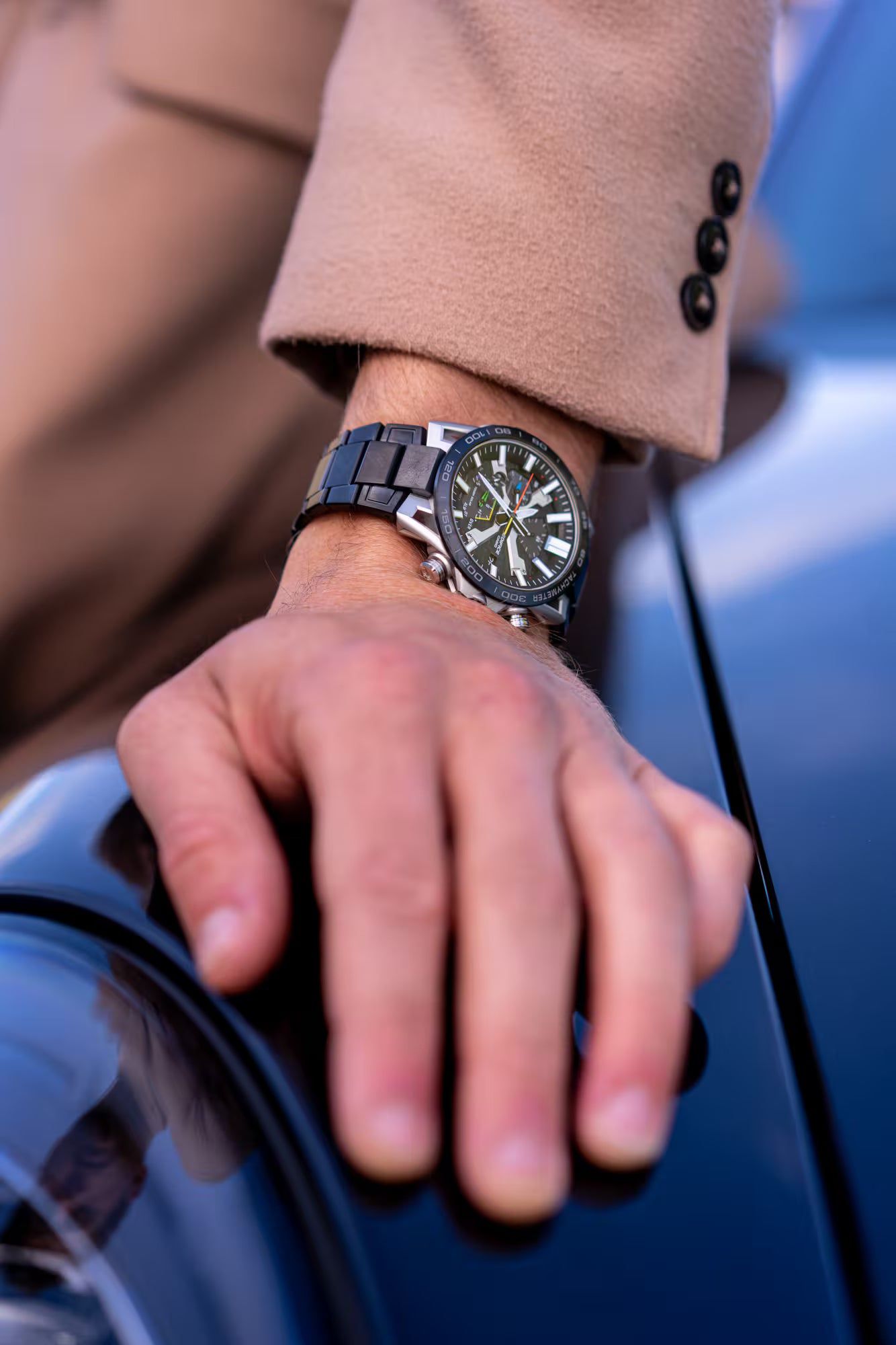 Casio Edifice EQB-2000DC-1AER herrklocka • Smarta funktioner • Tough Solar