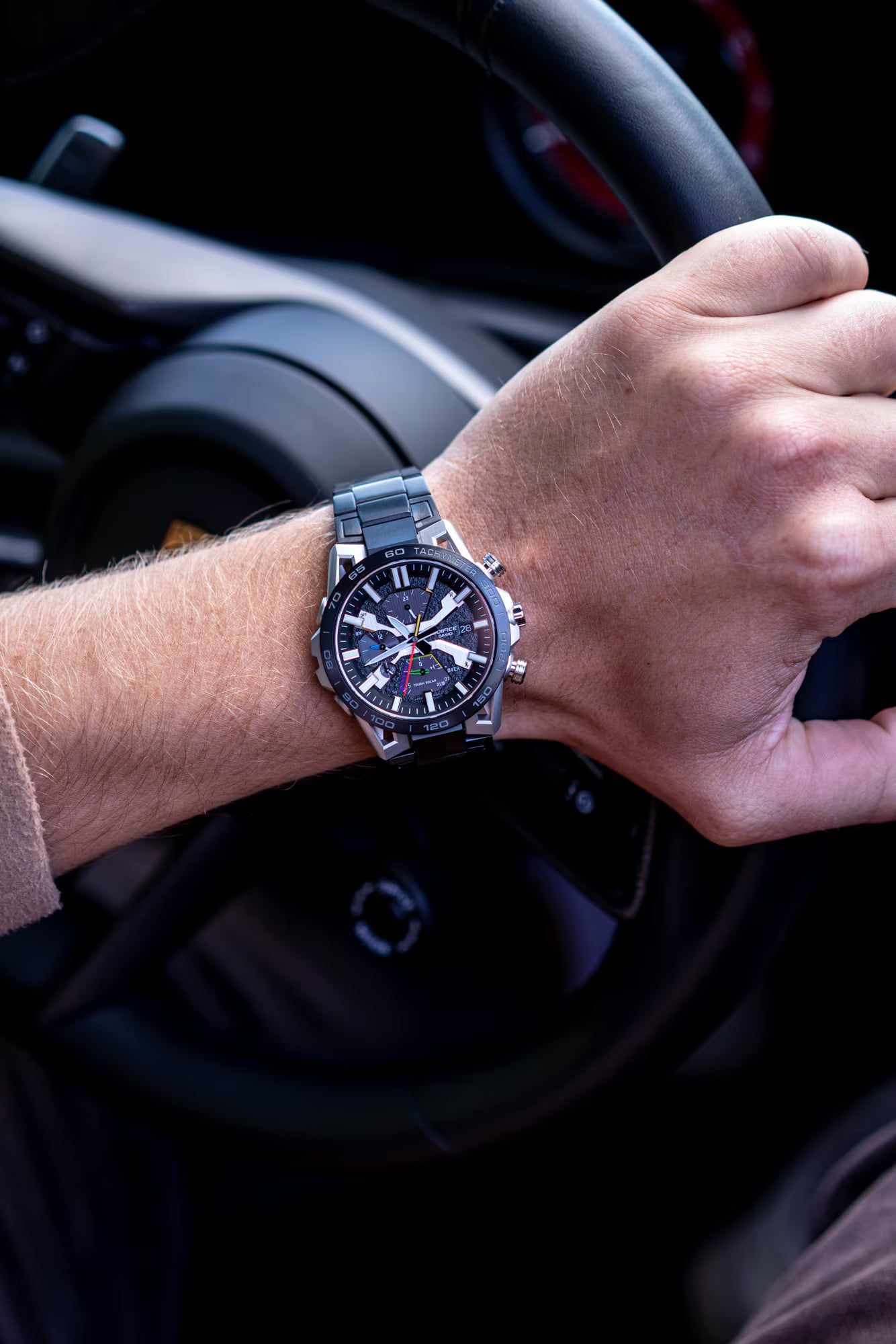 Casio Edifice EQB-2000DC-1AER herrklocka • Smarta funktioner • Tough Solar