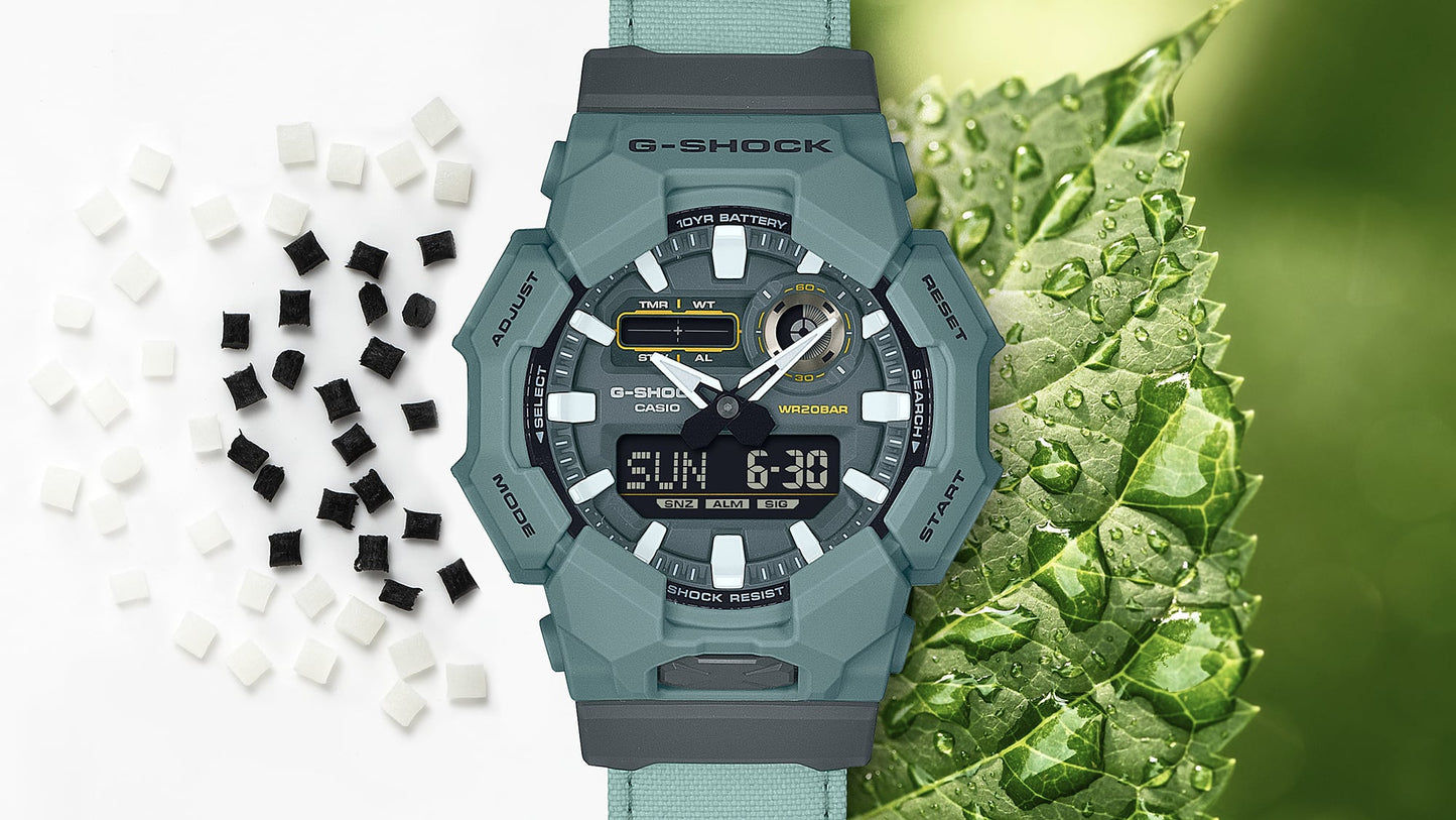Casio G-Shock GA-010CE-2AER Herrenuhr • 10 Jahre Batterielebensdauer • Carbon Core Guard, Bild 6