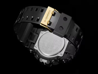 Casio G-Shock GA-710GB-1AER herrklocka • Extrem stöttålighet • Svart & guld-design