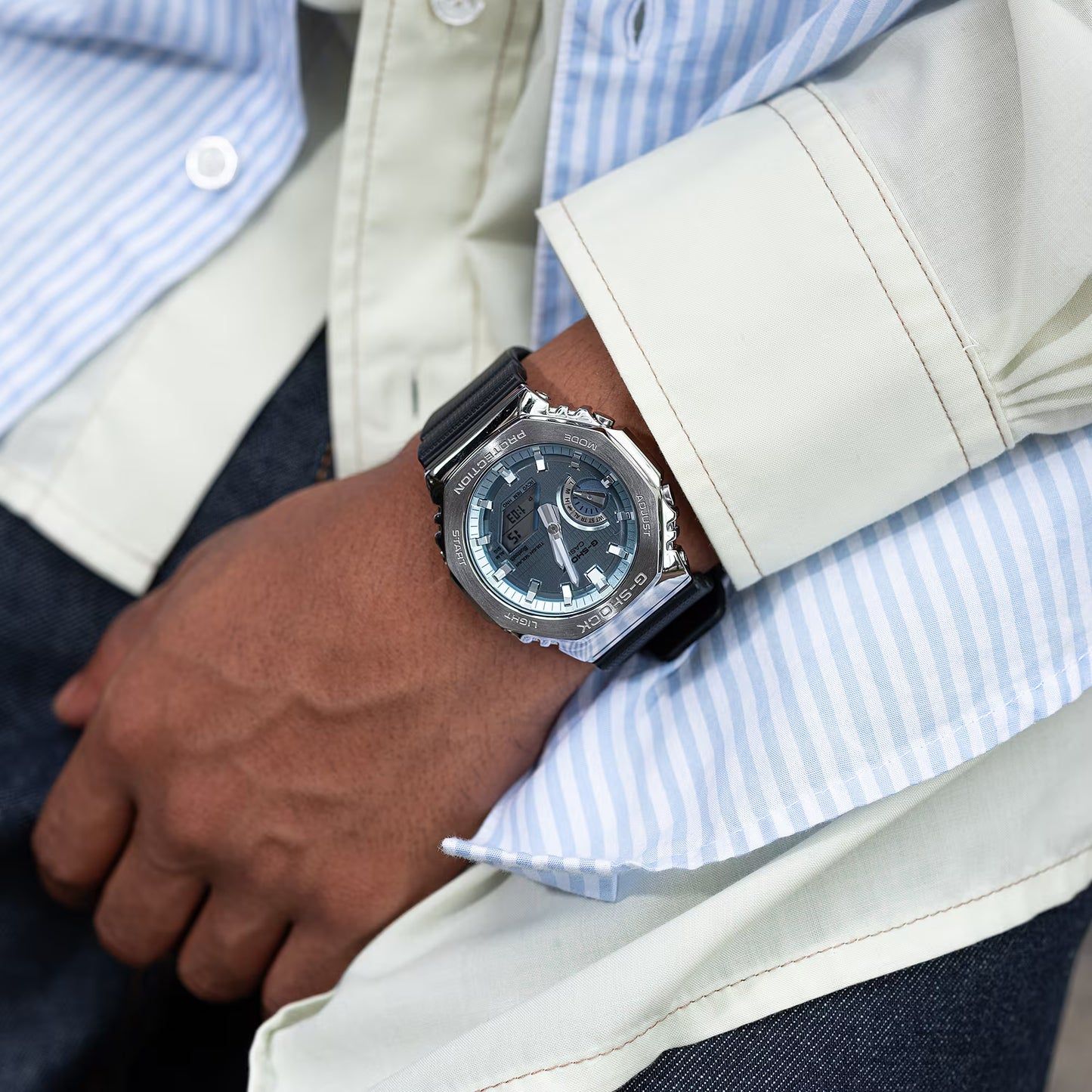 Casio G-Shock GBM-2100A-1A2ER Herrenuhr • Tough Solar • Bluetooth