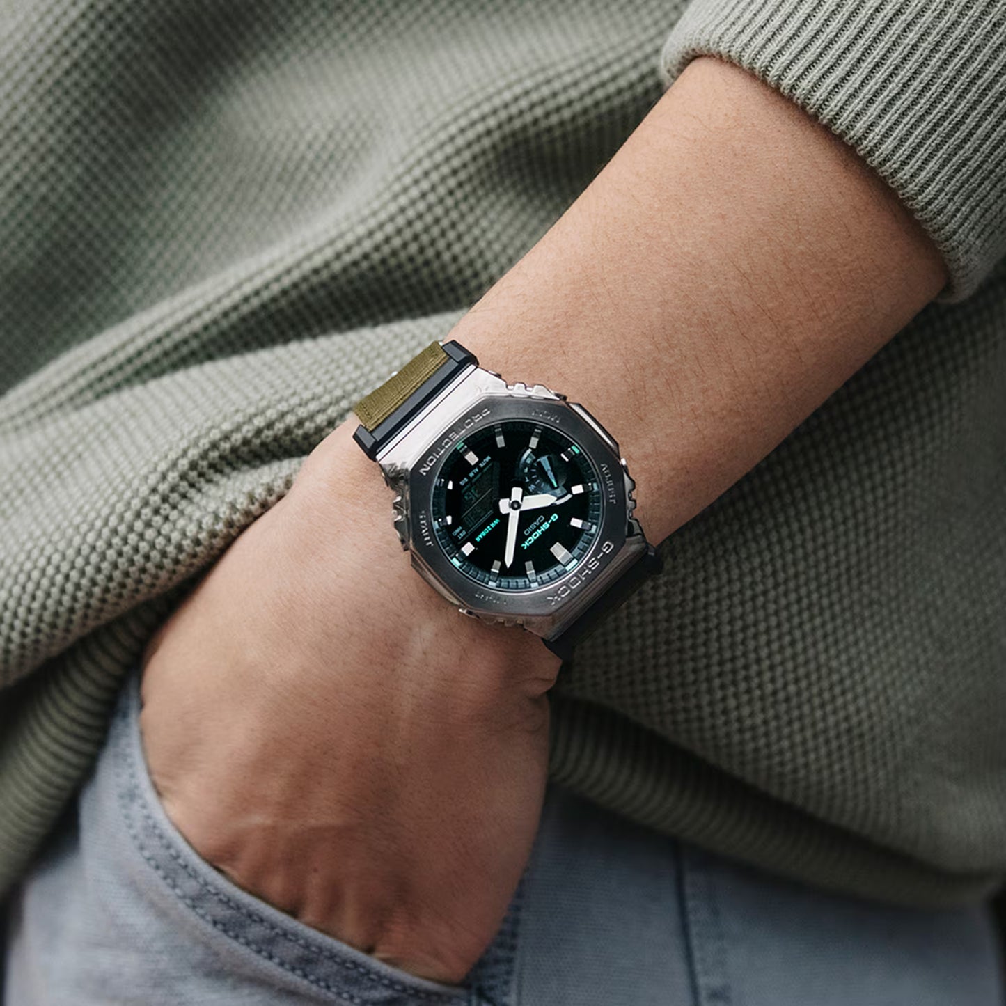 Casio G-Shock GM-2100CB-3AER herrklocka • Extremt stöttålig • 20 bar vattentålig