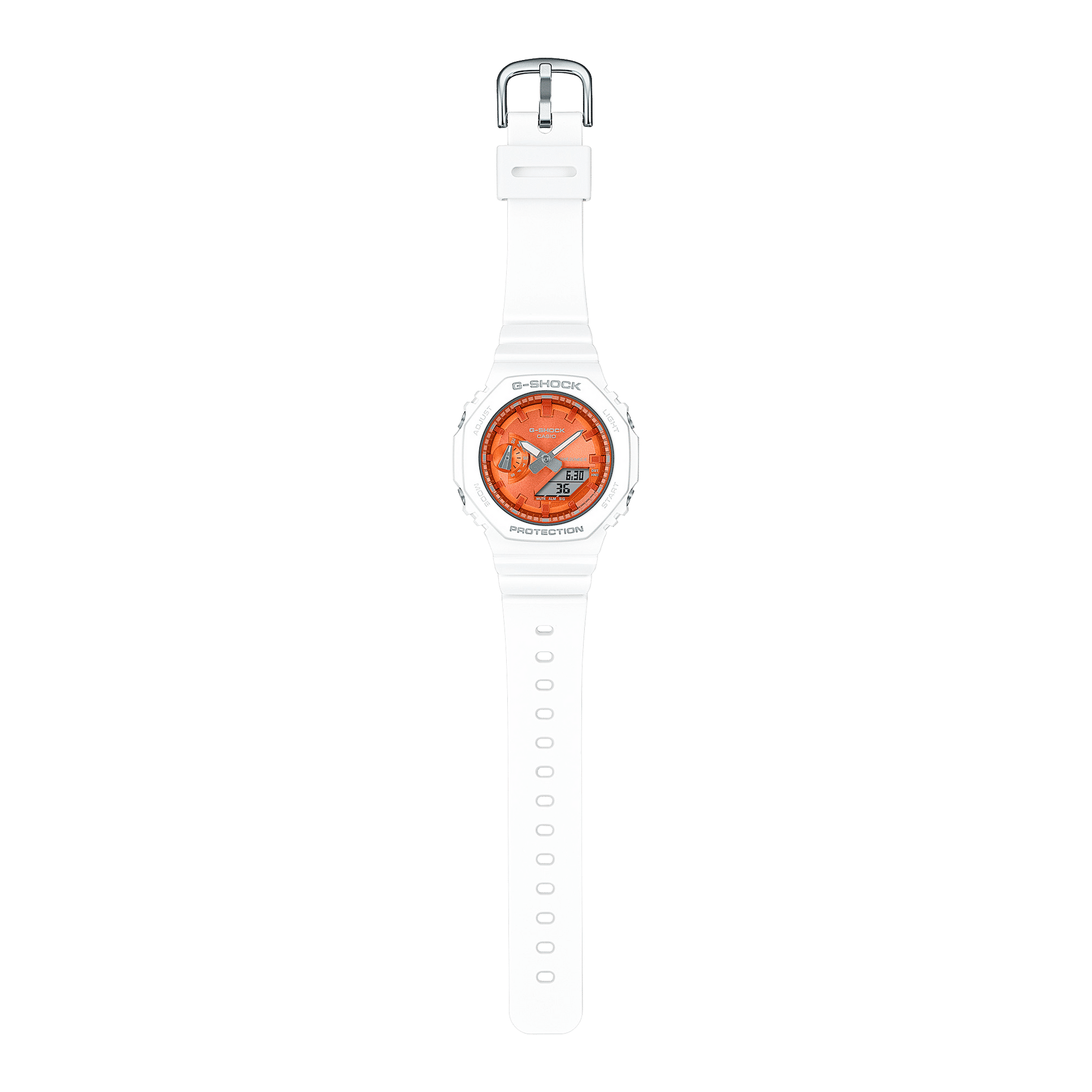 Casio G-Shock GMA-S2100WS-7AER Damen Armbanduhr • Metallische Dampfbeschichtung • Carbon Core Guard, Bild 3