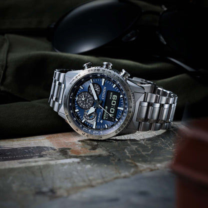Citizen Promaster Sky JV2000-51L Herrenuhr • Eco-Drive Saphirglas • Pilot Chronograph, Bild 10