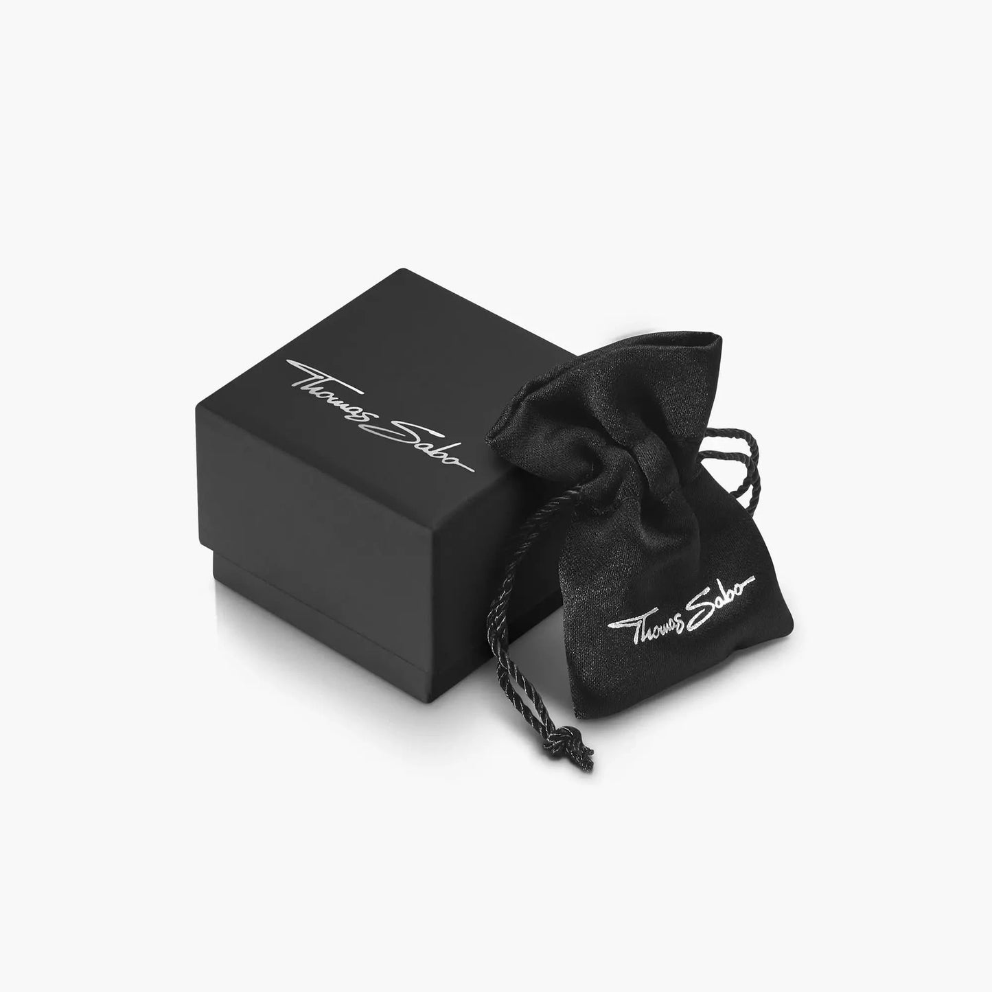 THOMAS SABO smyckesset: svart ask och påse