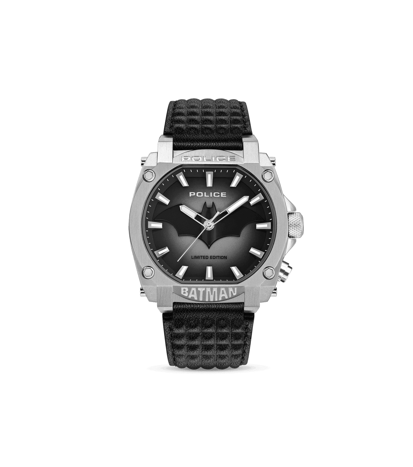 Police Forever Batman PEWGD0022603 Herrenuhr Schwarz • Limited Edition • Hintergrundbeleuchtung