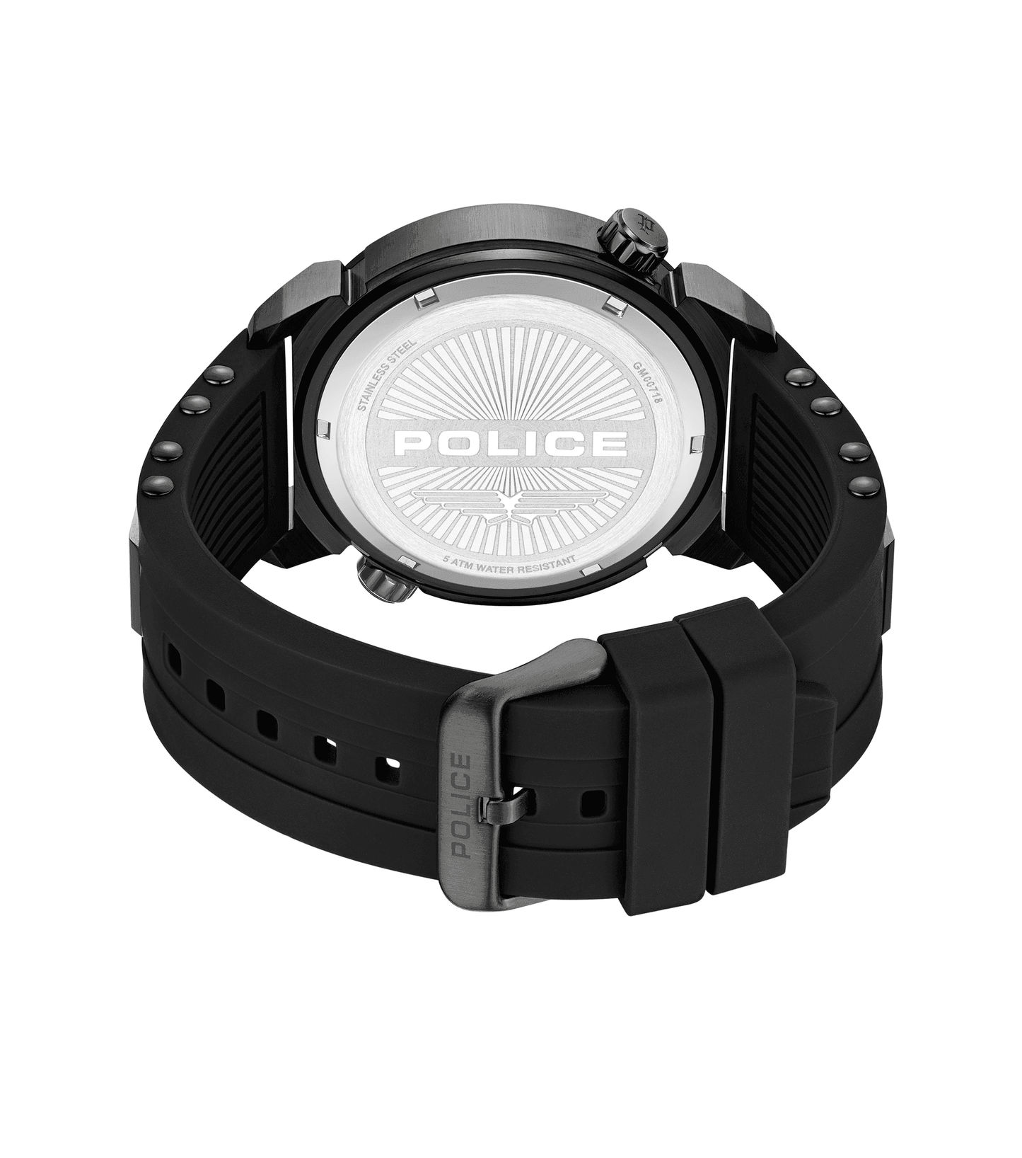 Police Boa PEWGM0071802 Herrenuhr Schwarz • Ionenplattiertes Gehäuse • Doppelkronen-Design, Bild 3