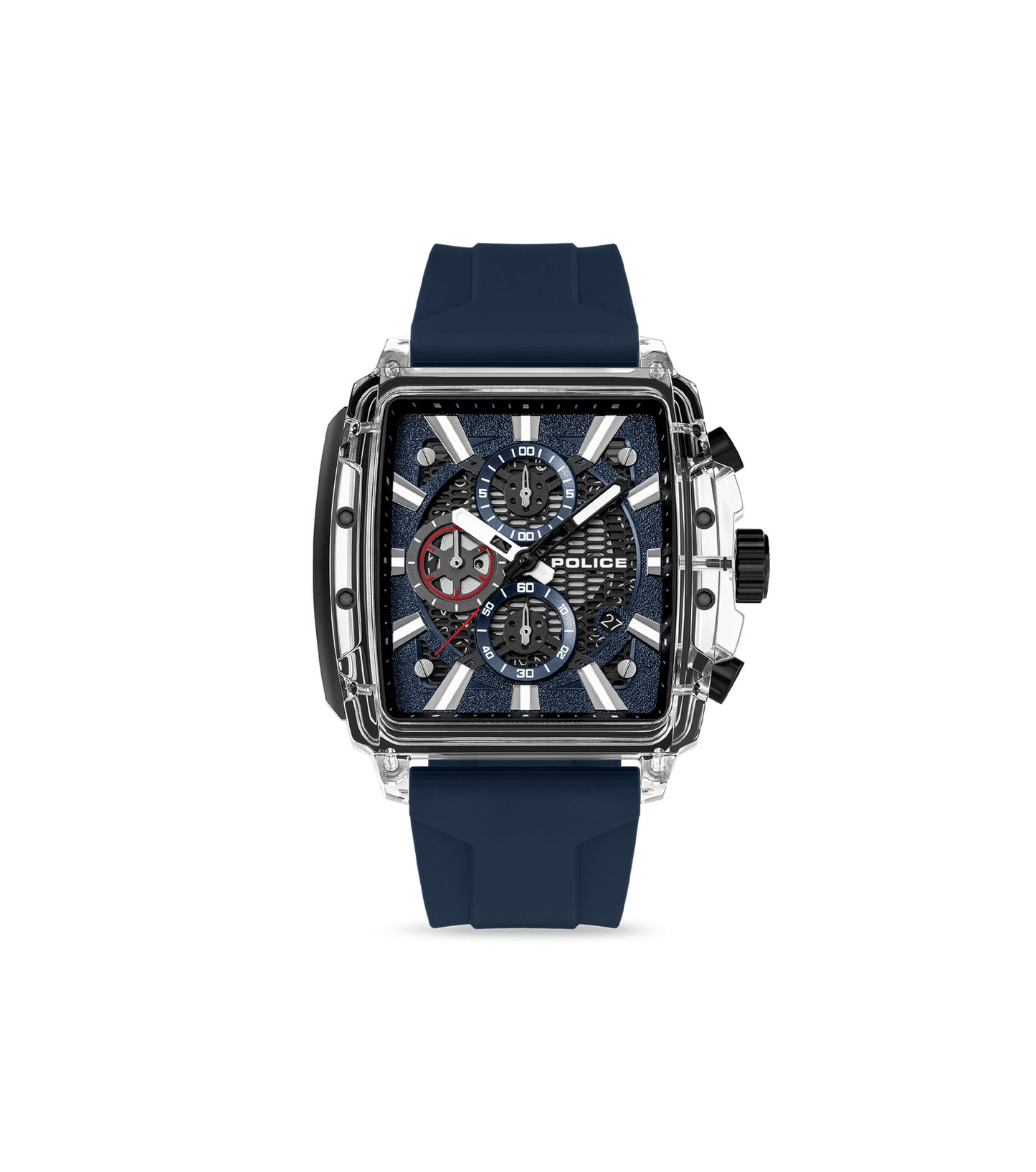 Police Clout Octet PEWGO00776X1 Herrenuhr Transparent • Quarz-Chronograph • 8 austauschbare Armbänder, Bild 11