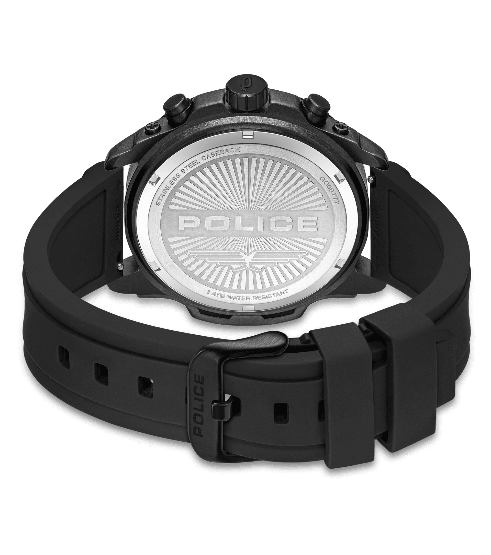 Police Clout Orb PEWGO00777X0 Herrenuhr Transparent • Chronograph • Austauschbare Armbänder, Bild 6