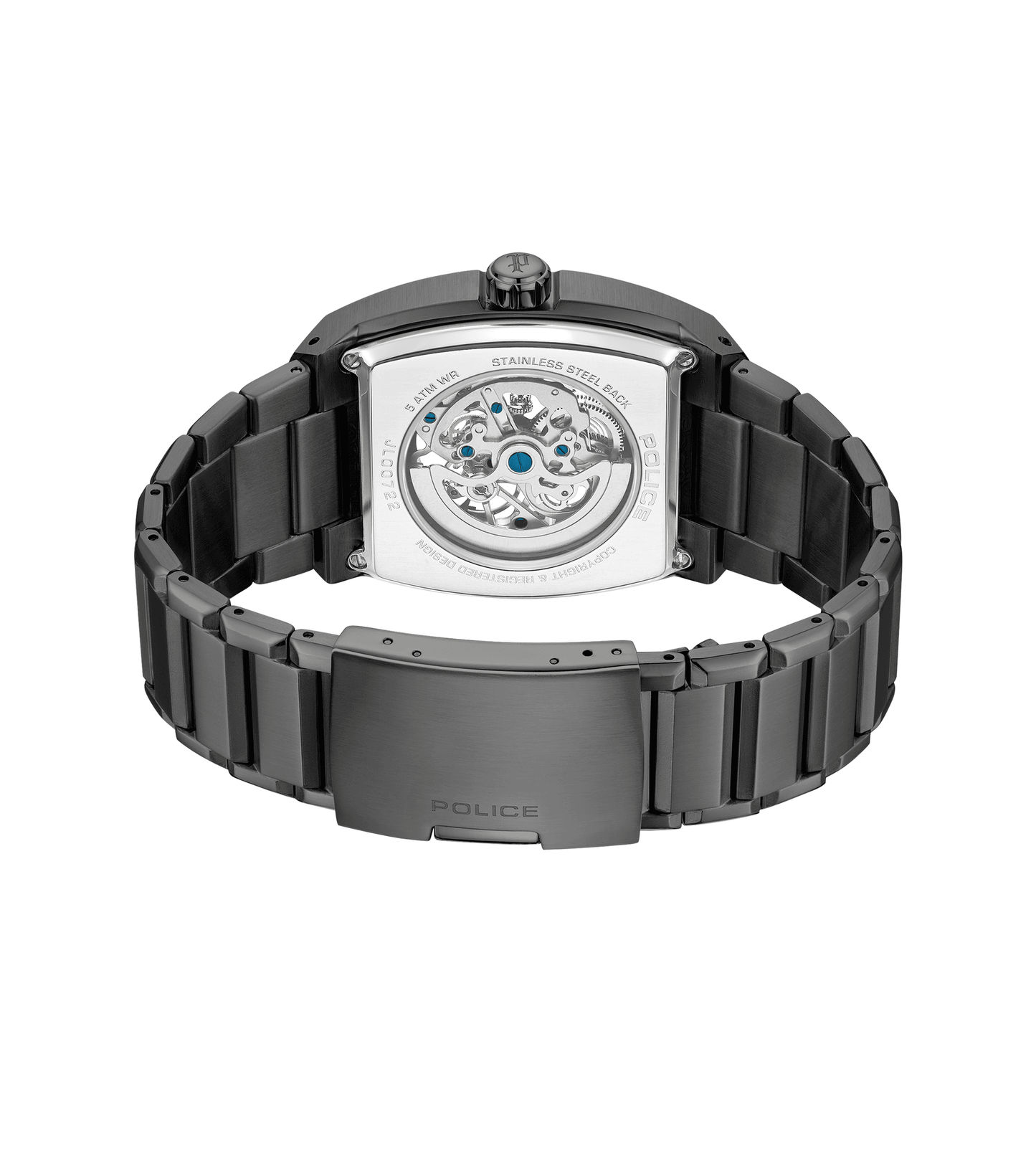 Police Skeletor PEWJL0072201 Herrenuhr Schwarz • Automatikwerk • Mineralglas, Bild 3