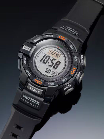 Casio Pro Trek PRG-270-1ER herrklocka • Tough Solar • Smarta funktioner