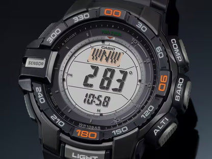 Casio Pro Trek PRG-270-1ER herrklocka • Tough Solar • Smarta funktioner
