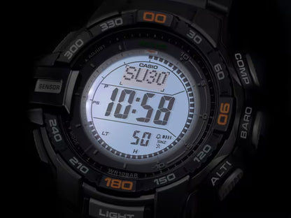 Casio Pro Trek PRG-270-1ER herrklocka • Tough Solar • Smarta funktioner