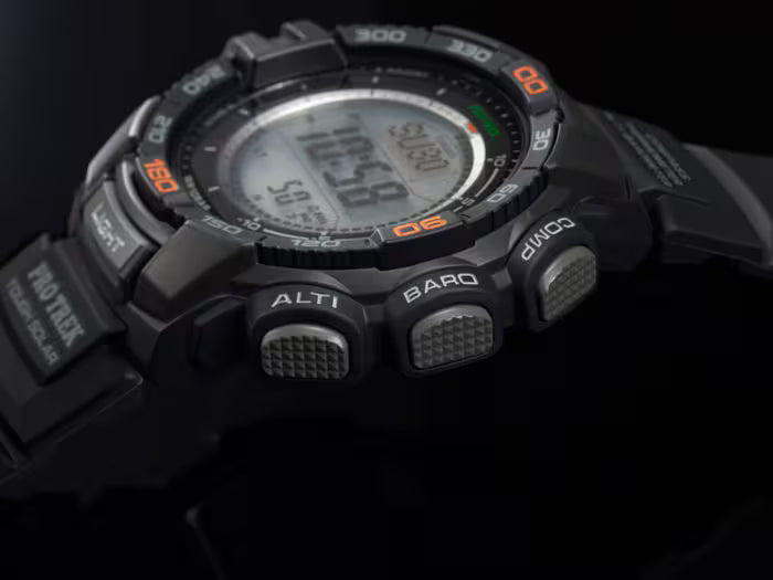 Casio Pro Trek PRG-270-1ER herrklocka • Tough Solar • Smarta funktioner