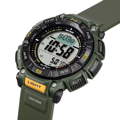Casio Pro Trek PRG-340-3ER herrklocka • Tough Solar • Digitalkompass