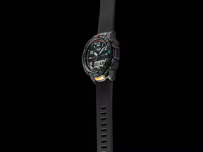 Casio Pro Trek PRT-B50-1ER herrklocka • Smarta Bluetooth®-funktioner • Quad-sensor