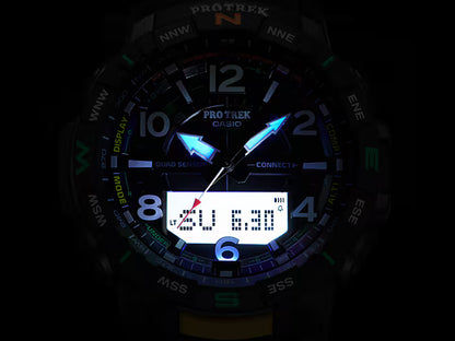 Casio Pro Trek PRT-B50-1ER herrklocka • Smarta Bluetooth®-funktioner • Quad-sensor