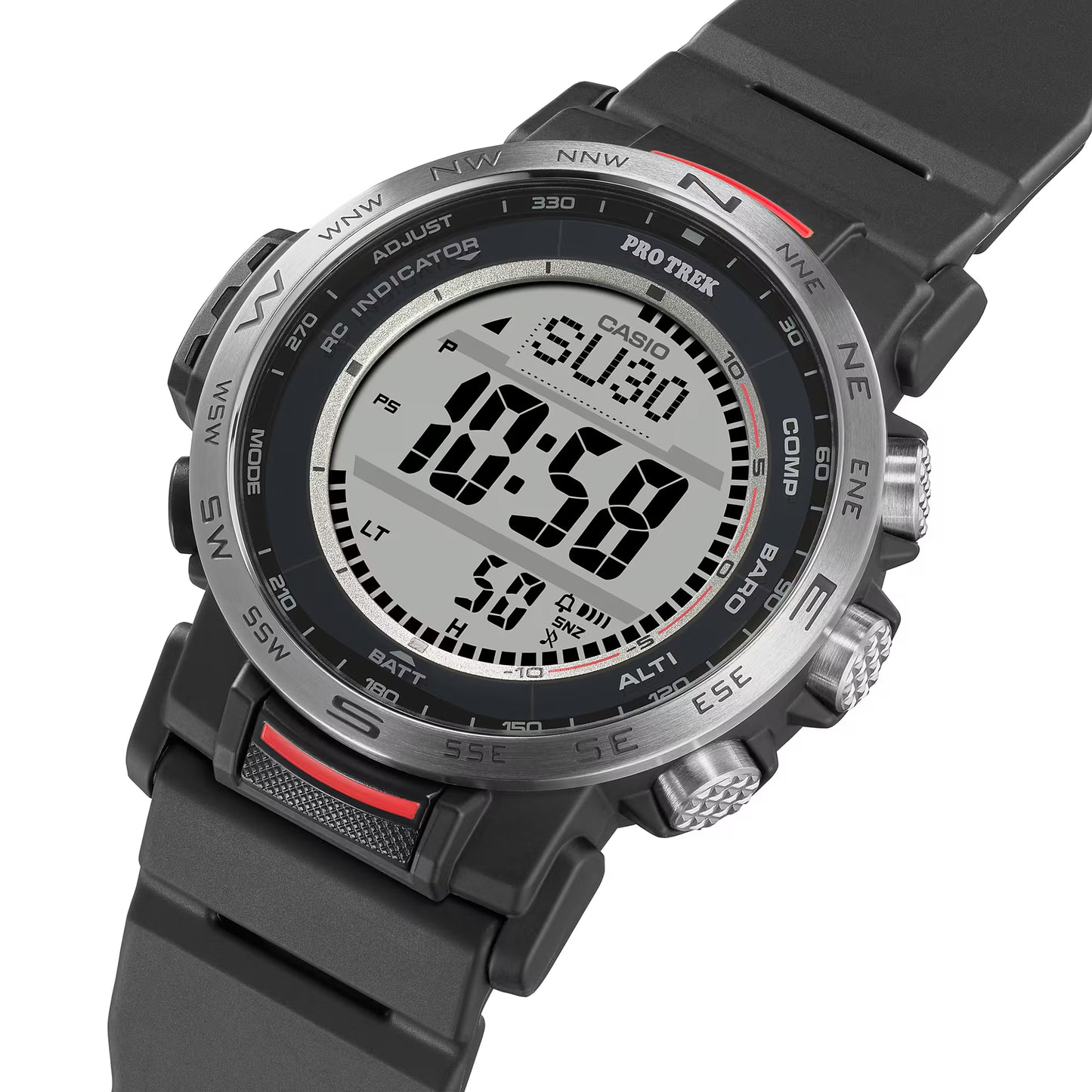 Casio Pro Trek PRW-35-1AER herrklocka • Tough Solar • Smarta funktioner