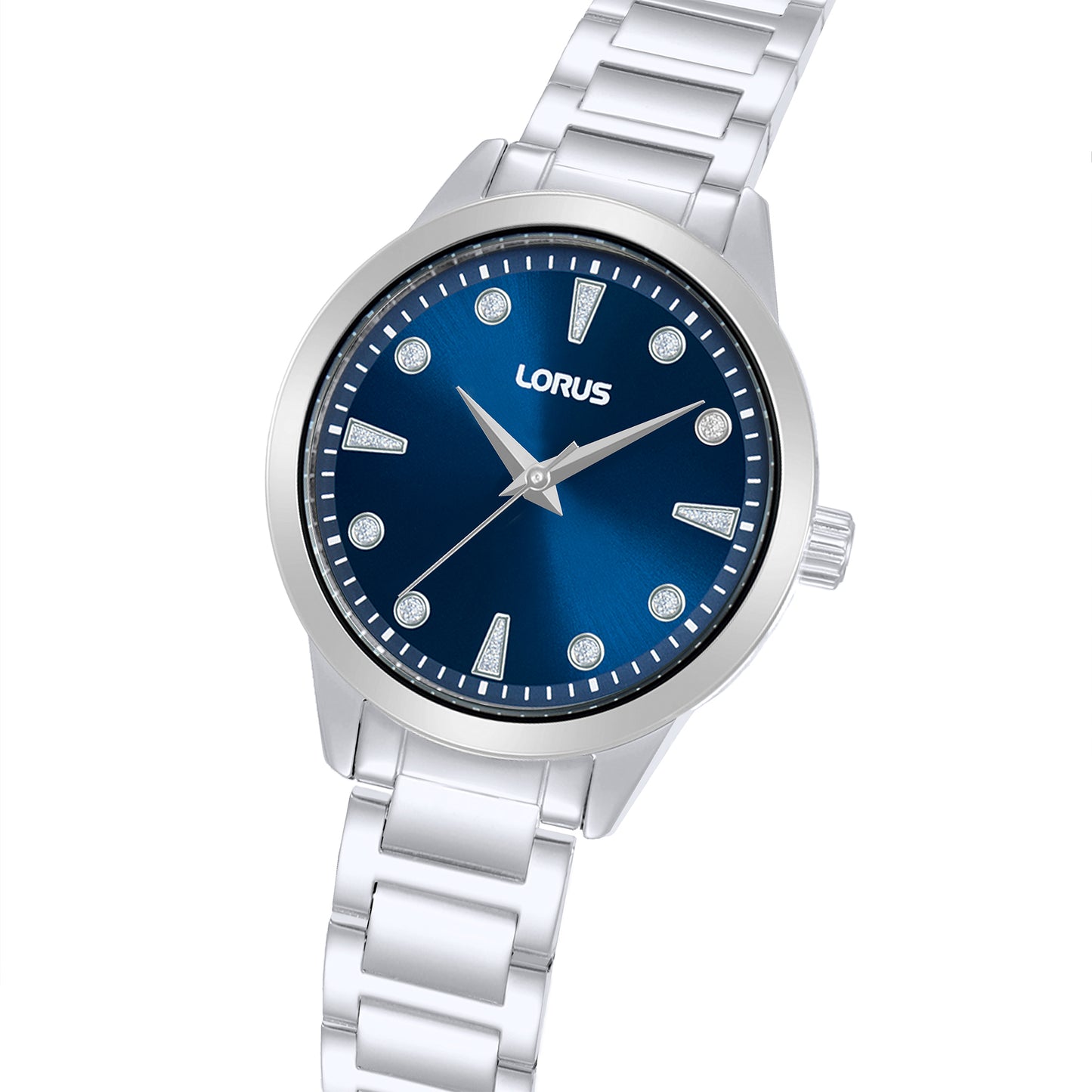 Lorus Ladies RG261YX9 Damenuhr Dunkelblau • Mineralglas • Edelstahlarmband, Bild 2