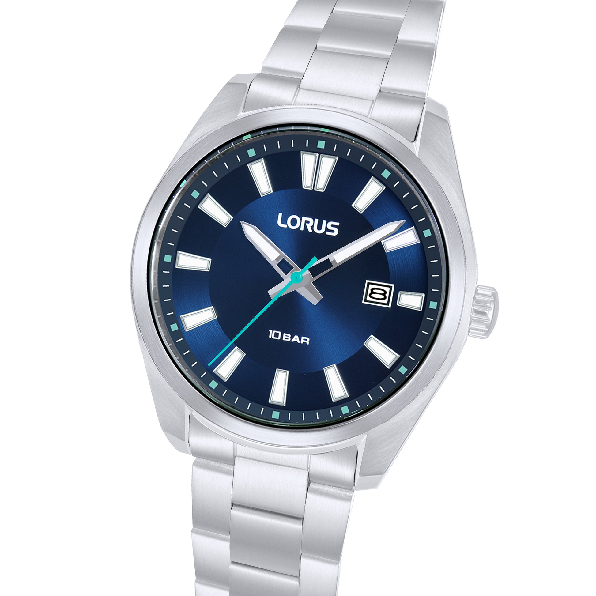 Lorus Classic RH919SX9 Herren Armbanduhr • Mineralglas • Edelstahlarmband, Bild 2