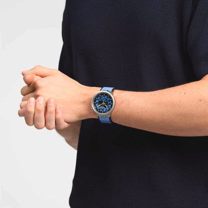 Swatch Big Bold Irony SB07S106 Armbanduhr Blau • Edelstahlgehäuse • Markantes Bold-Design, Bild 6